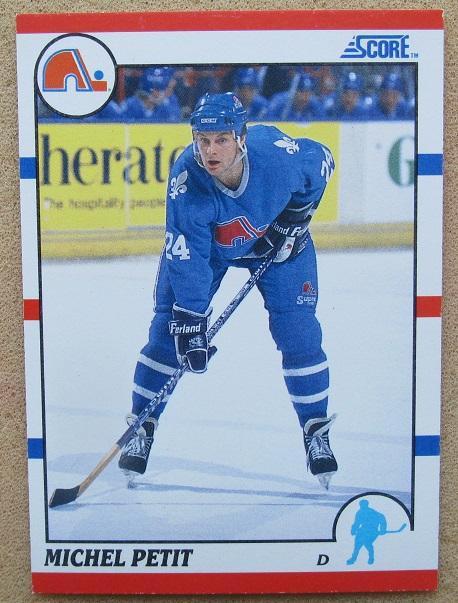 НХЛ Мишель Пети Квебек Нордикс № 187