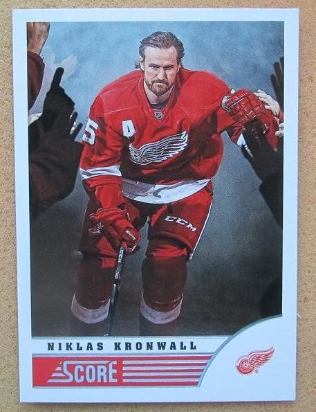 НХЛ Никлас Крунвалль Детройт Ред Уингз № 166