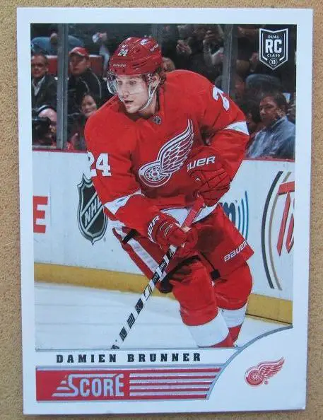 НХЛ Дамьен Бруннер Детройт Ред Уингз № 176