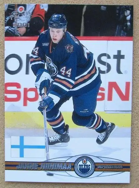 НХЛ Янне Ниинимаа Эдмонтон Ойлерз № 437