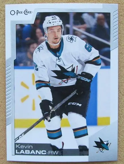 НХЛ Кевин Лабанк Сан-Хосе Шаркс № 180
