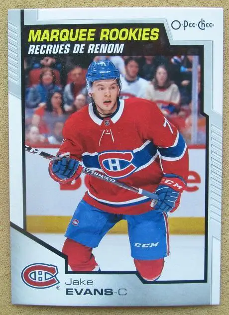 НХЛ Джейк Эванс Монреаль Канадиенс № 506