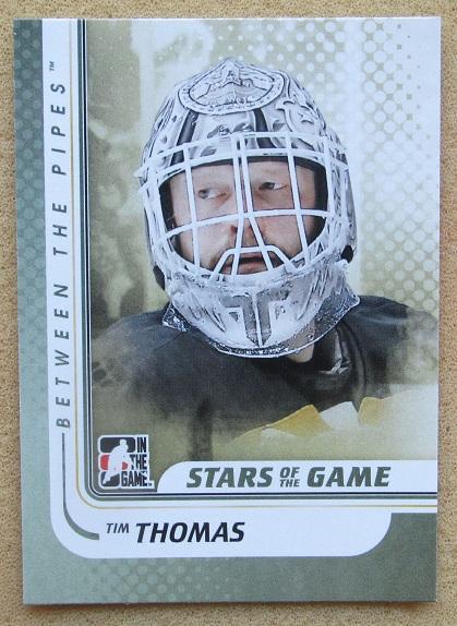 НХЛ Тим Томас Бостон Брюинз № 140