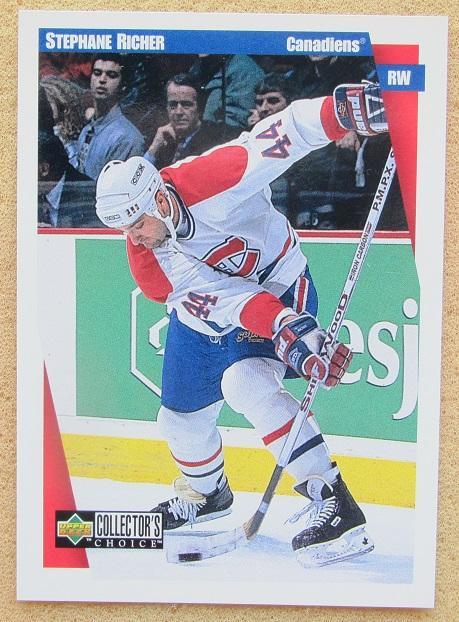 НХЛ Стефан Рише Монреаль Канадиенс № 138