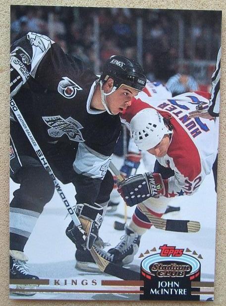 НХЛ Джон Макинтайр Лос-Анжелес Кингз № 117