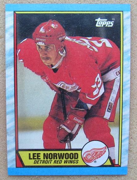 НХЛ Ли Норвуд Детройт Ред Уингз № 75