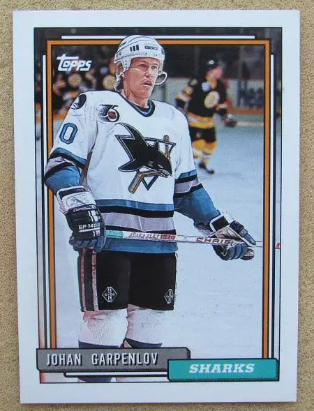 НХЛ Юхан Гарпенлёв Сан-Хосе Шаркс № 359