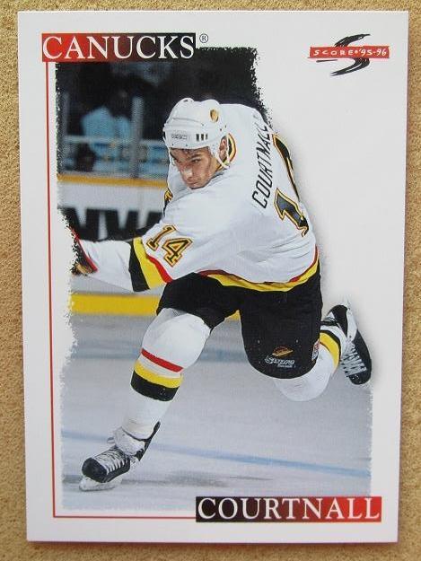 НХЛ Джефф Куртнолл Ванкувер Кэнакс № 255