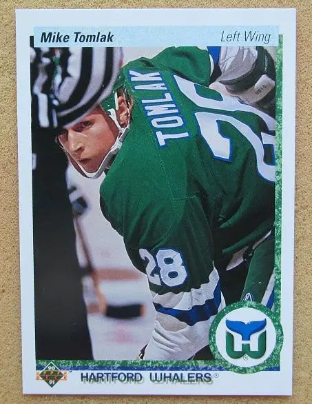 НХЛ Майк Томлак Хартфорд Уэйлерз № 343