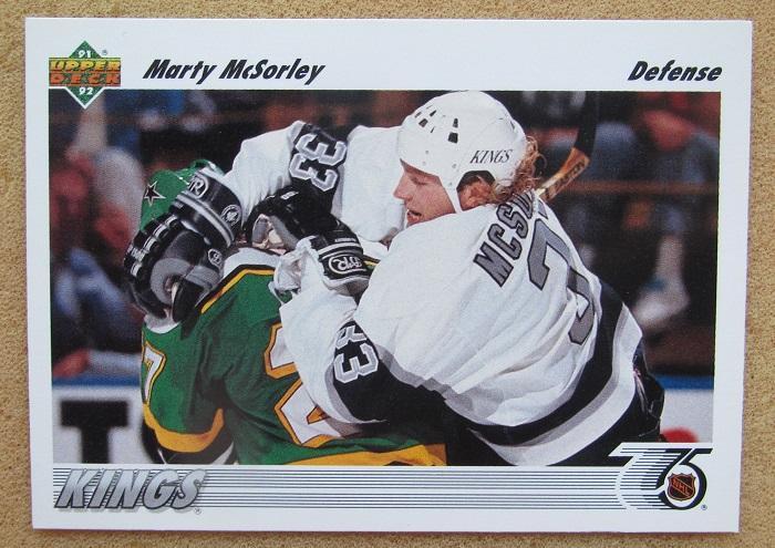 НХЛ Марти Максорли Лос-Анжелес Кингз № 199