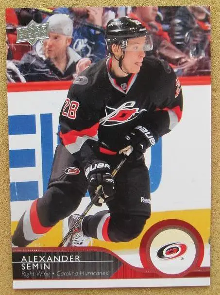 НХЛ Александр Семин Каролина Харрикейнз Челябинск Тольятти Воскресенск № 33