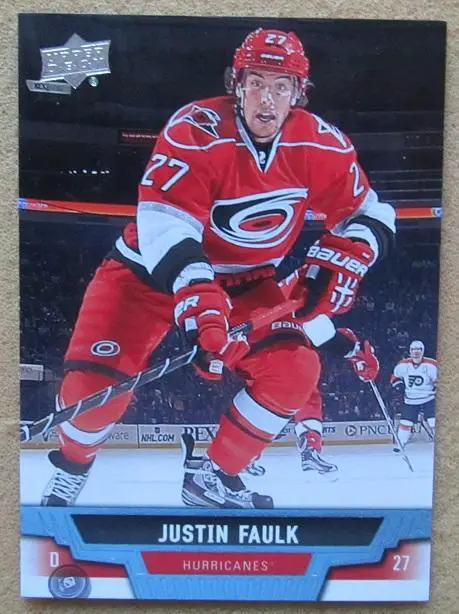 НХЛ Джастин Фалк Каролина Харрикейнз № 55