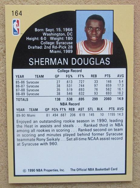баскетбол НБА Шерман Дуглас Майами Хит № 164 1
