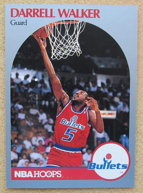 баскетбол НБА Дэррелл Уокер Вашингтон Буллз № 303