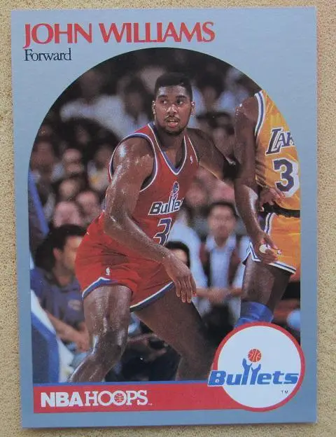 баскетбол НБА Джон Уильямс Вашингтон Буллз № 304