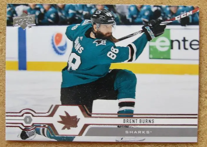 НХЛ Брент Бернс Сан-Хосе Шаркс № 165