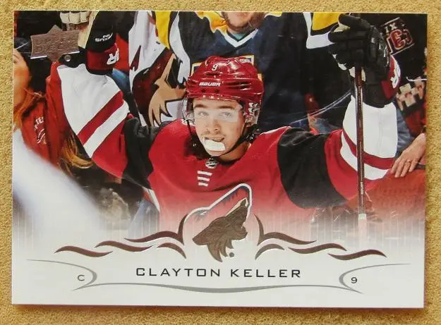 НХЛ Клейтон Келлер Аризона Койотис № 7