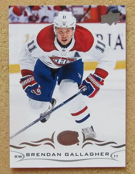 НХЛ Брендан Галлахер Монреаль Канадиенс № 100