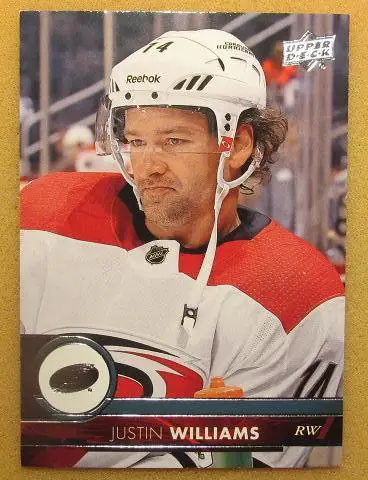 НХЛ Джастин Уильямс Каролина Харрикейнз № 282