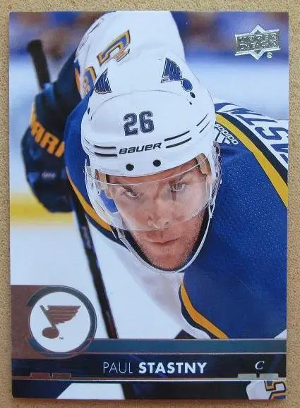 НХЛ Пол Штястны Сент-Луис Блюз № 408