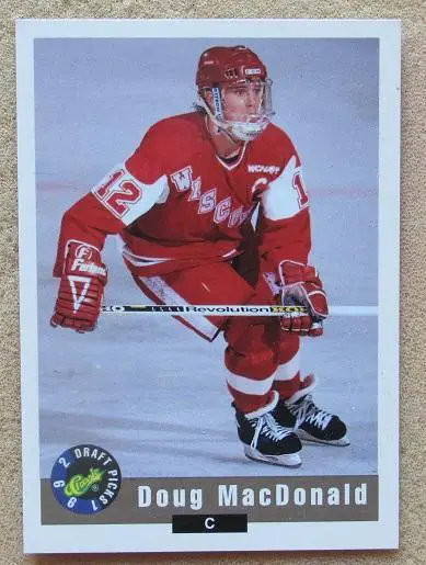 НХЛ Дуг Макдональд Висконсинский университет № 92