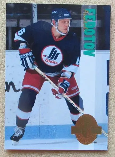 НХЛ Анатолий Федотов Монктон Хокс Саратов Динамо Москва Пермь Подольск № 233