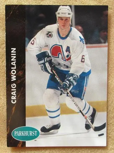НХЛ Крейг Воланин Квебек Нордикс № 369
