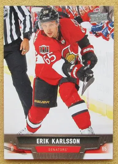 НХЛ Эрик Карлссон Оттава Сенаторз № 48