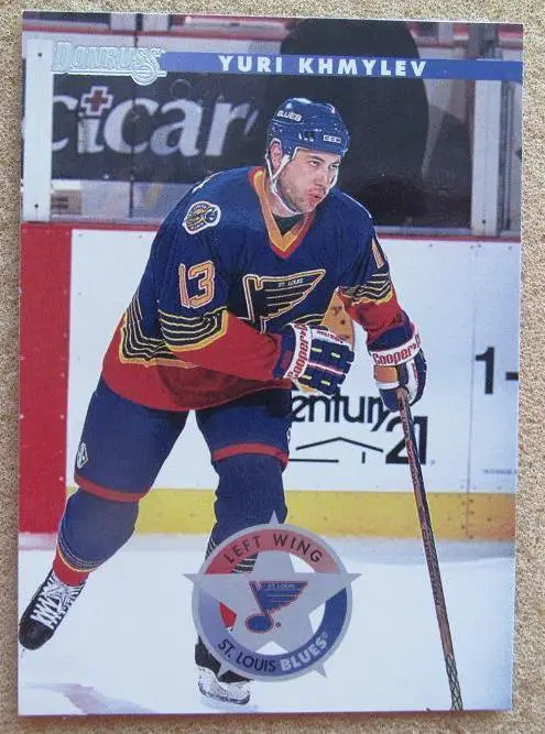 НХЛ Юрий Хмылев Сент-Луис Блюз Крылья Советов Москва № 185