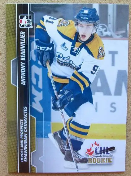 НХЛ Энтони Бовилье Шавиниган Катарактес № 107
