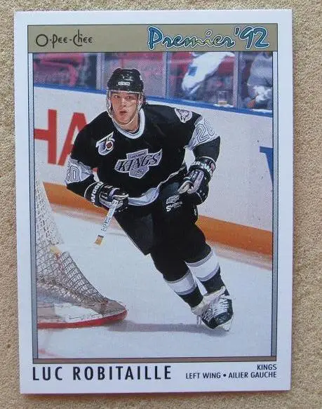 НХЛ Люк Робитайл Лос-Анжелес Кингз № 34