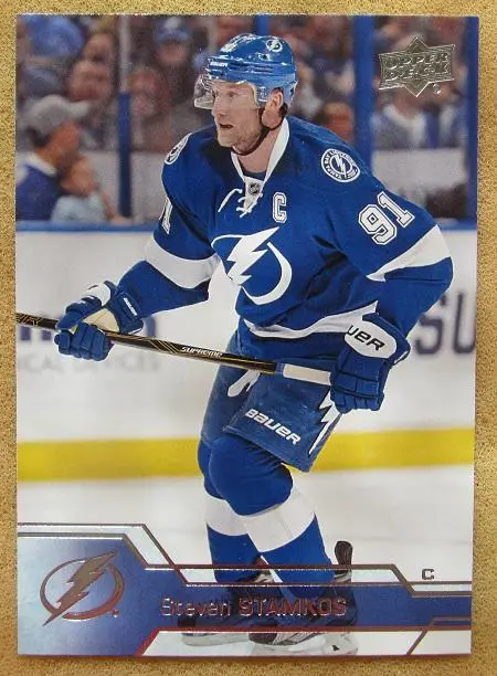 НХЛ Стивен Стэмкос Тампа Бэй Лайтнинг № 416