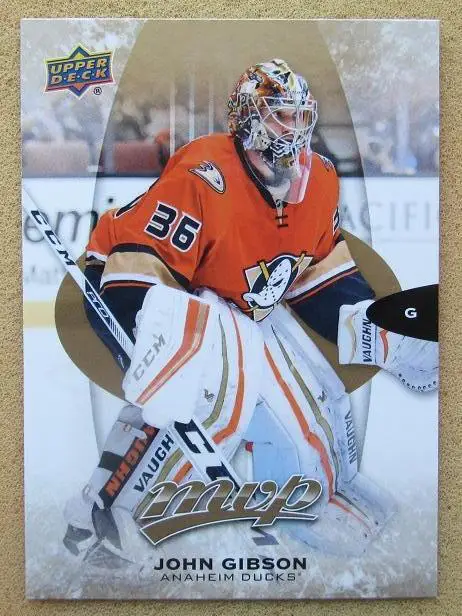 НХЛ Джон Гибсон Анахайм Дакс № 139