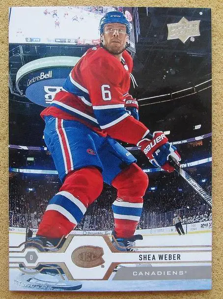 НХЛ Ши Вебер Монреаль Канадиенс № 51