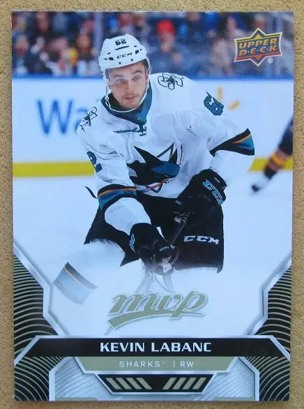 НХЛ Кевин Лабанк Сан-Хосе Шаркс Шанхай Дрэгонс № 187