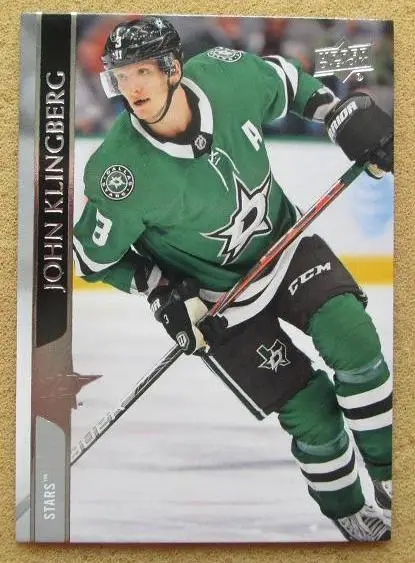 НХЛ Джон Клингберг Даллас Старз № 59