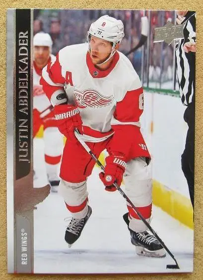 НХЛ Джастин Абделькадер Детройт Ред Уингз № 64