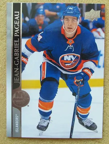 НХЛ Жан-Габриэль Пажо Нью-Йорк Айлендерс № 118