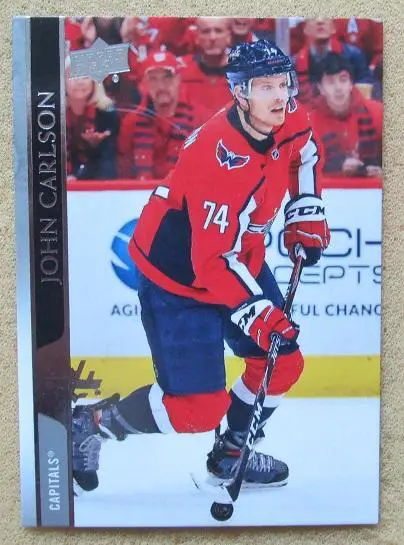 НХЛ Джон Карлсон Вашингтон Кэпиталз № 186