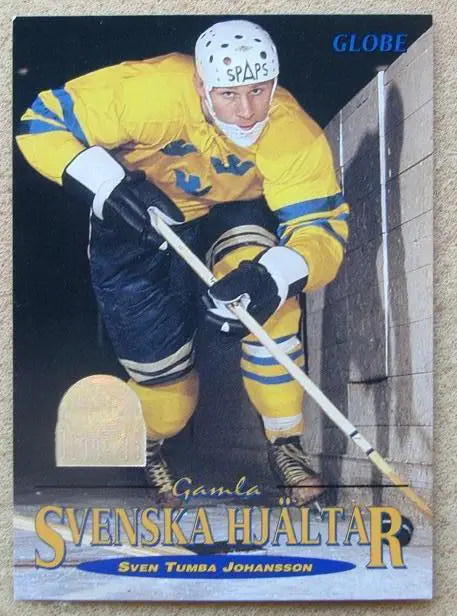 НХЛ Свен Тумба-Юханссон Швеция ЧМ 1995 Швеция № 68