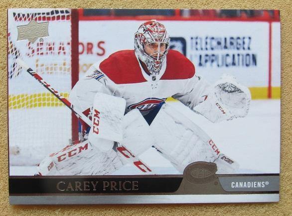 НХЛ Кэри Прайс Монреаль Канадиенс № 353