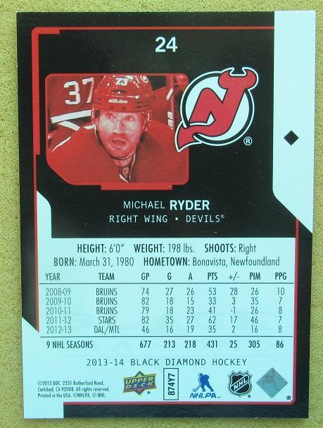 НХЛ Майкл Райдер Монреаль Канадиенс № 24 1