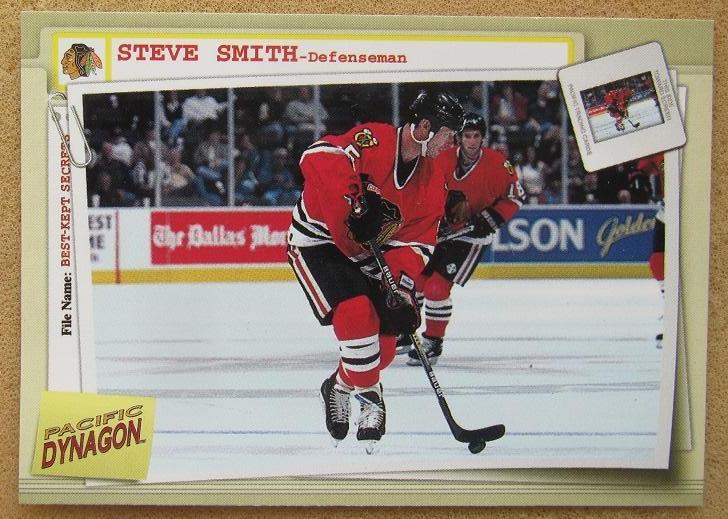 НХЛ Стив Смит Чикаго Блэкхокс № 22