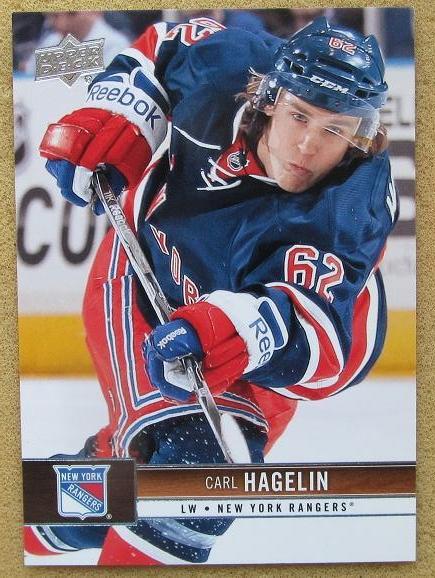 НХЛ Карл Хагелин Нью-Йорк Рейнджерс № 118