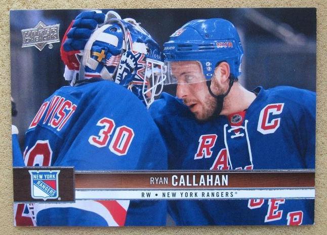 НХЛ Райан Кэллахан Нью-Йорк Рейнджерс № 120