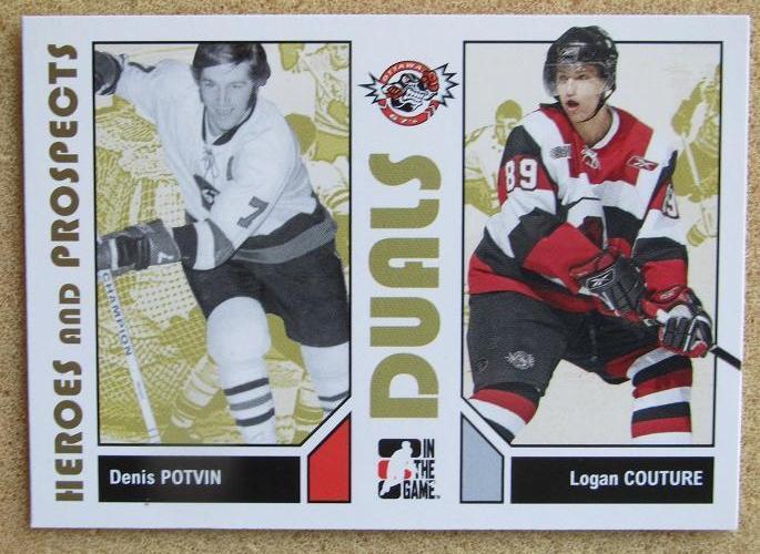 НХЛ Денис Потвин и Логан Кутюр Оттава 67 № 95