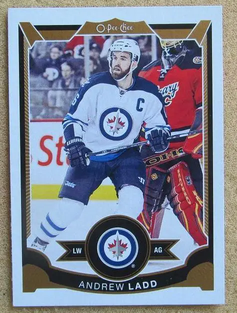 НХЛ Эндрю Лэдд Виннипег Джетс № 252