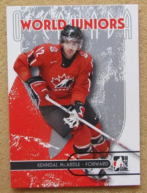 НХЛ Кенндал МакАрдл Канада № 55