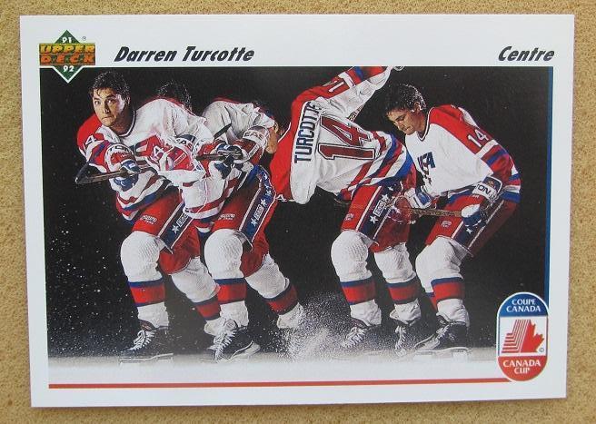 НХЛ Даррен Теркотт США № 513 Кубок Канады 1991