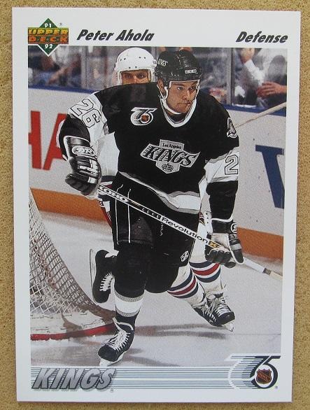 НХЛ Питер Ахола Лос-Анжелес Кингз № 543